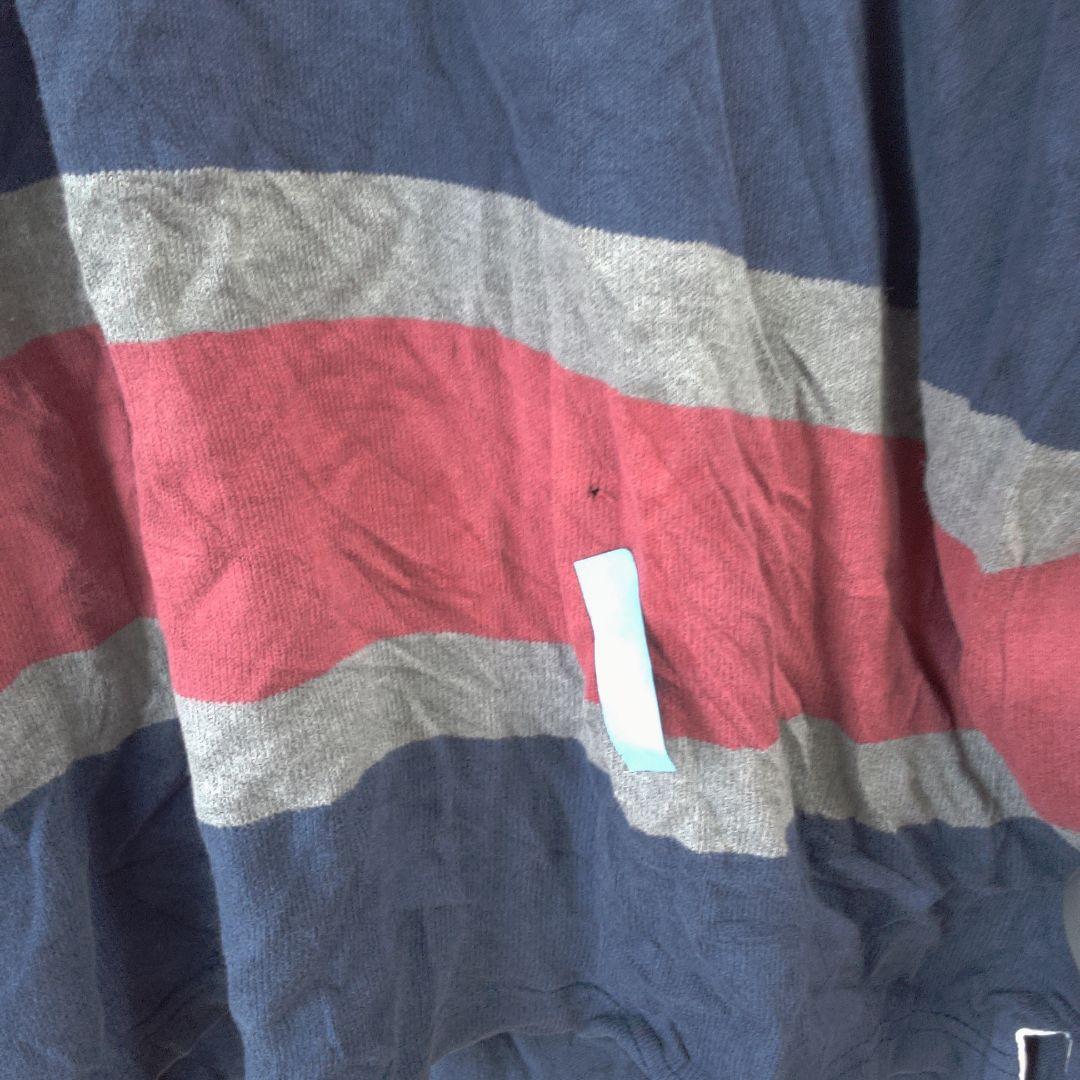 SPORTSHOP ラガーシャツ XL 古着 穴