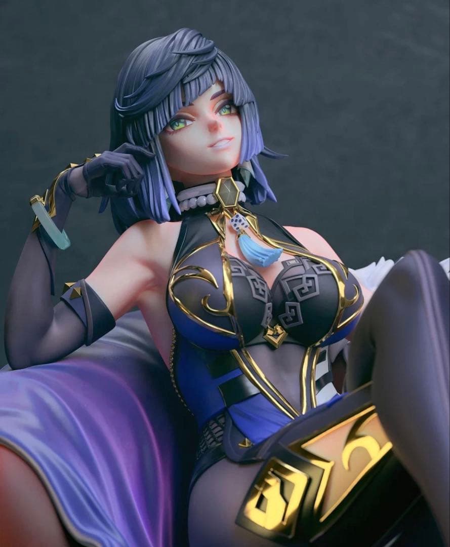 イェラン　ガレージキット　未塗装未組立　フィギュア　美女　1/7 原神