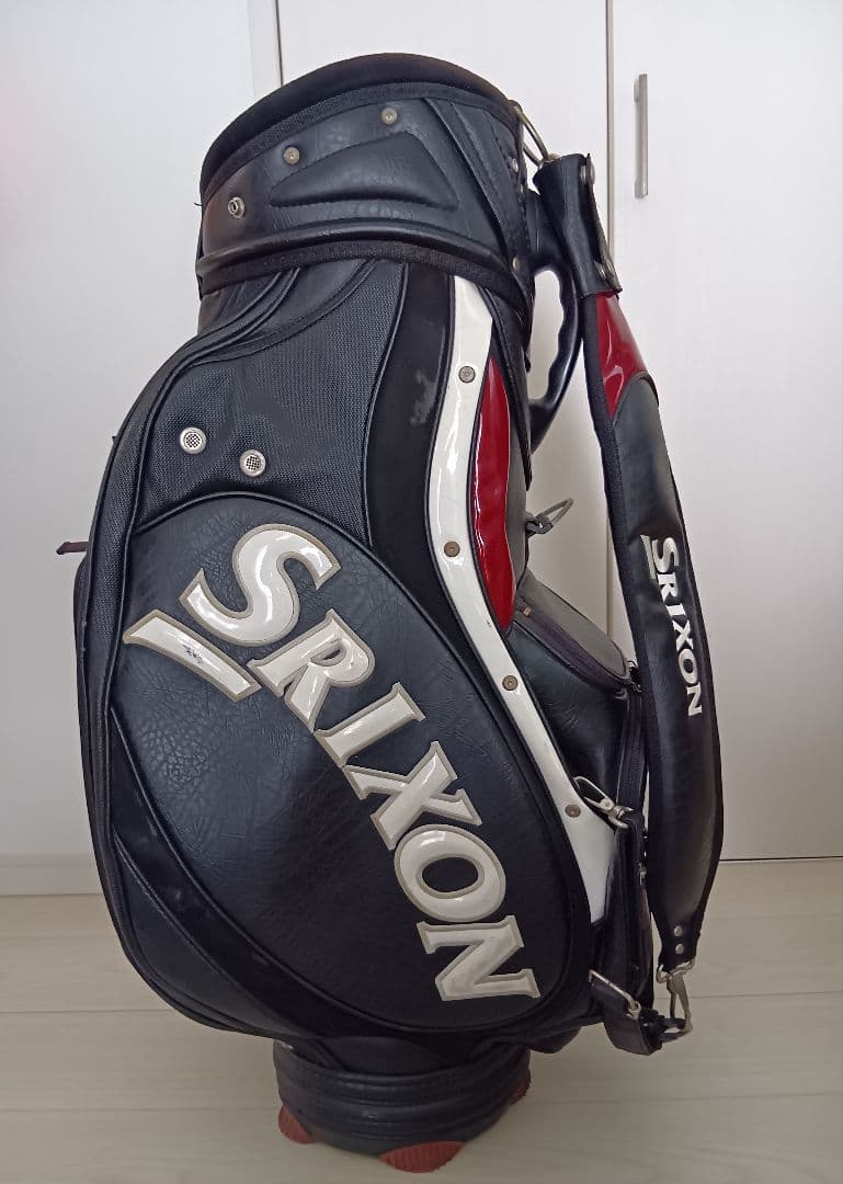 最終値下げ Srixon キャディバッグ ブラック/レッド