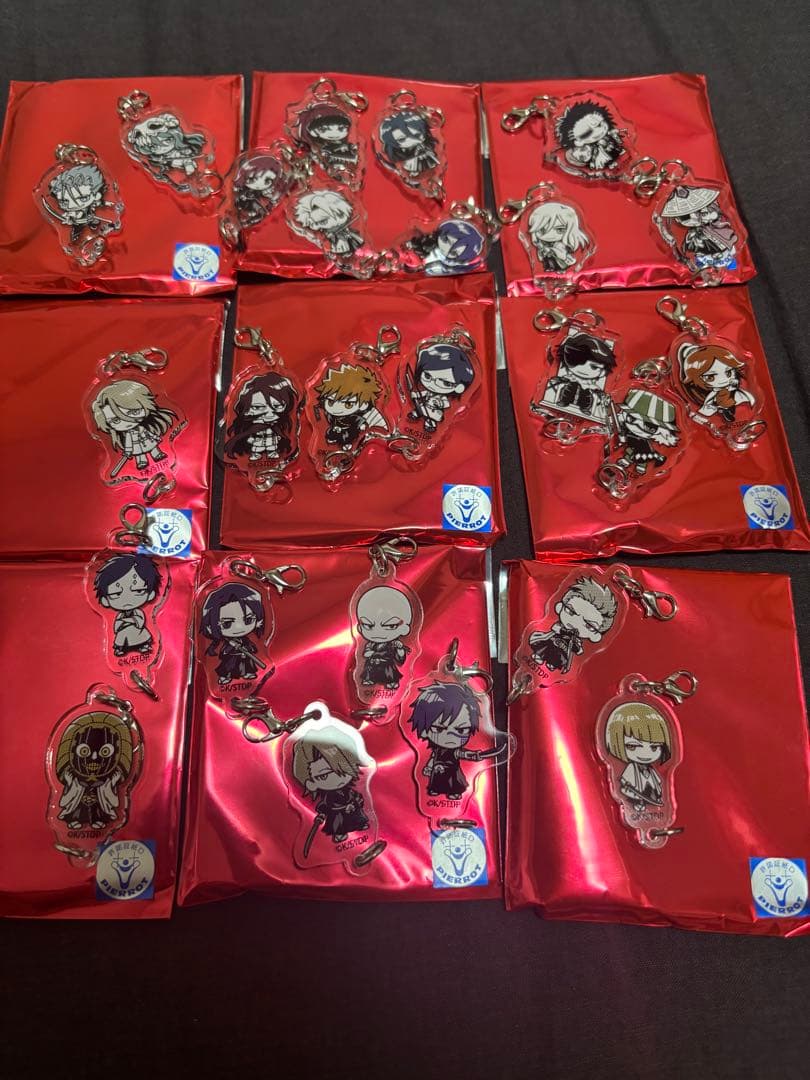 「BLEACH 千年血戦篇」 つながるミニチャームBOX 全25種