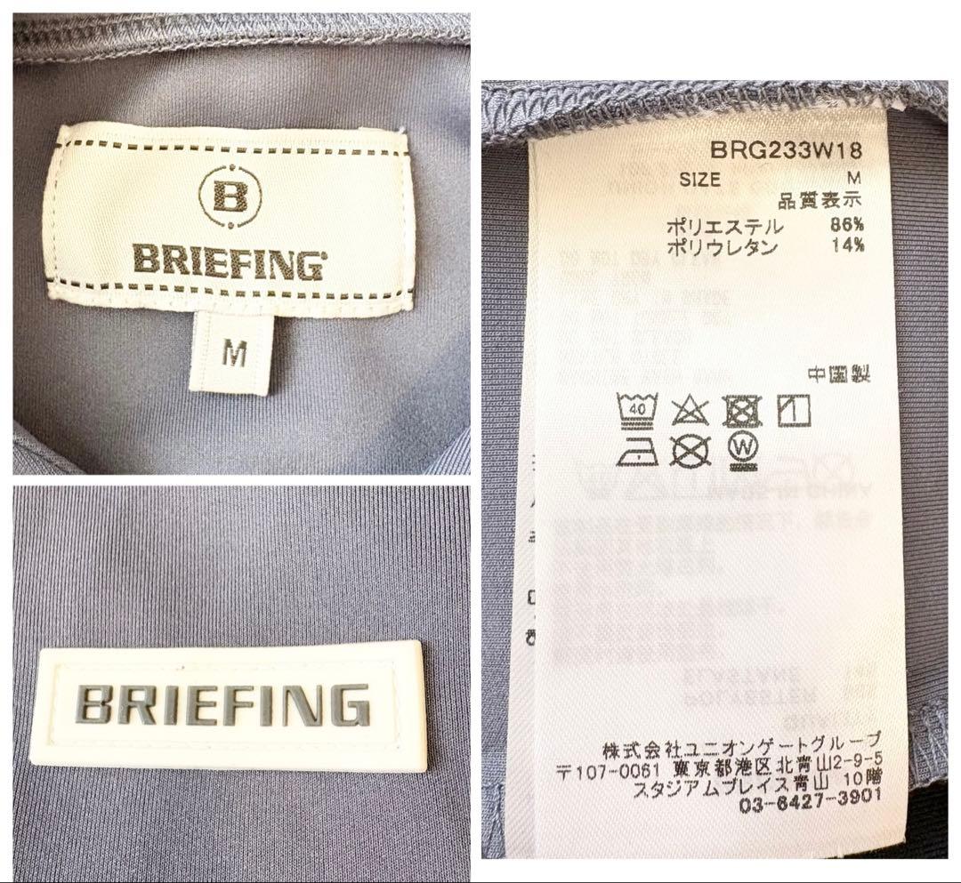 BRIEFING 3D ロゴ セットアップ パーカー パンツ ✨極美品✨ M