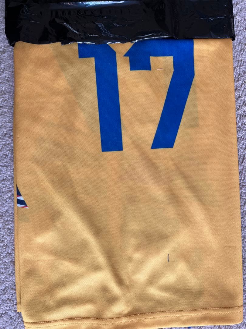 TORAY arrows応援シャツ 背番号 8 12 4 15 17 セットB