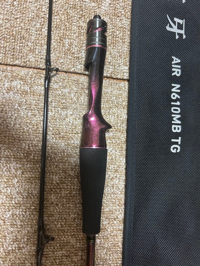 タイラバ　ロッド　DAIWA 紅牙　air N610MB TG