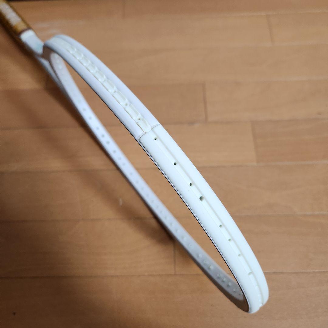 【新品未使用】YAMAHA ADMIC α-97L テニスラケット ホワイト
