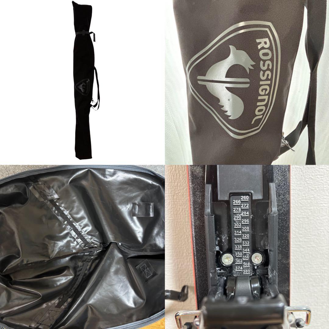 22年　ROSSIGNOL 160cm カーボンストック120cm ケース付