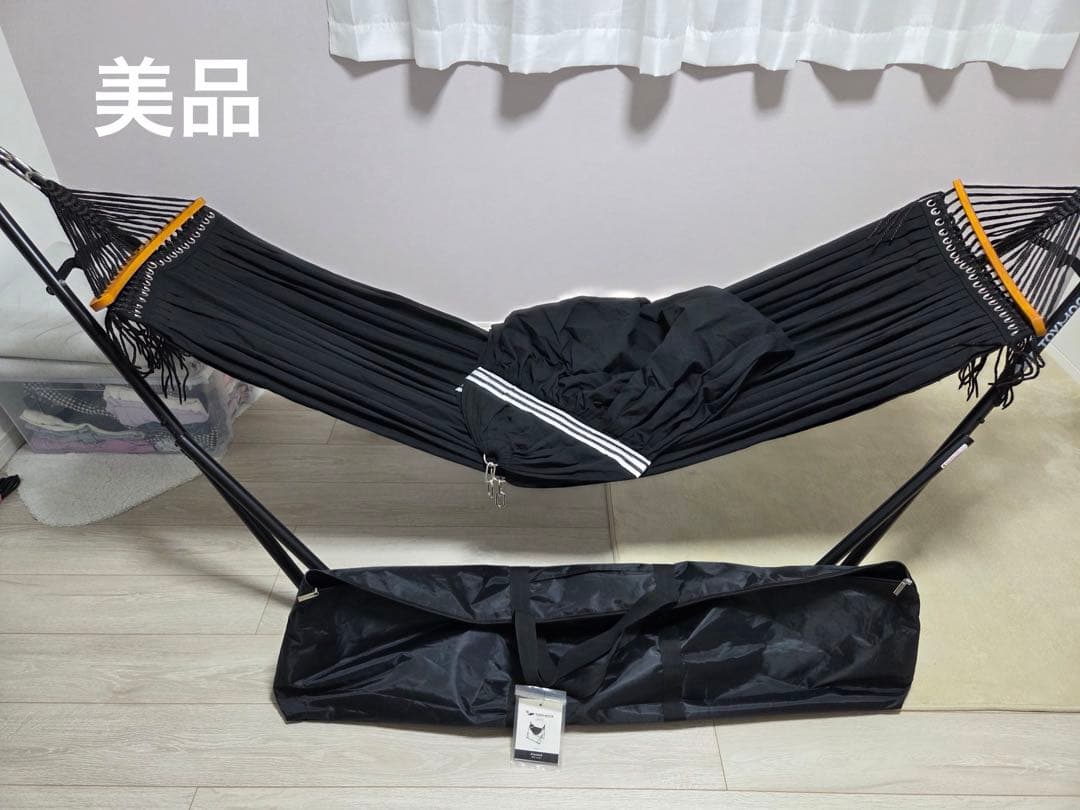 【dori様】トイモック ハンモック 自立式ハンモック キャンプ おもちゃ 美品