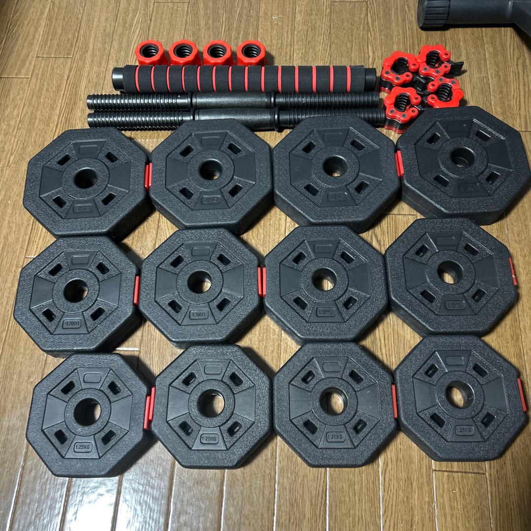 GOODJUMP フラットベンチとウェイトセット