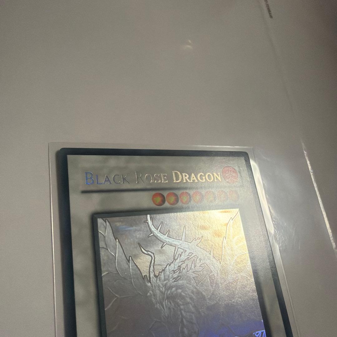 遊戯王 ブラック・ローズ・ドラゴン 英語版 ゴーストレア ホログラフィック