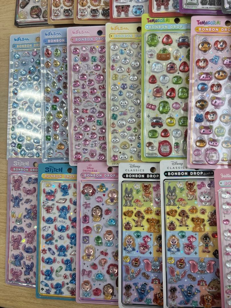 【正規品】ボンボンドロップシール うるちゅるプチドロ　43枚まとめ売り