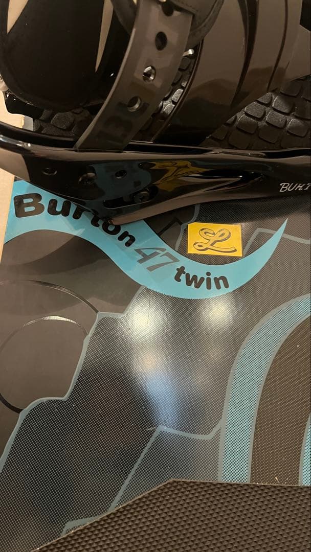 Burton 147cm Twin boardとビンディング