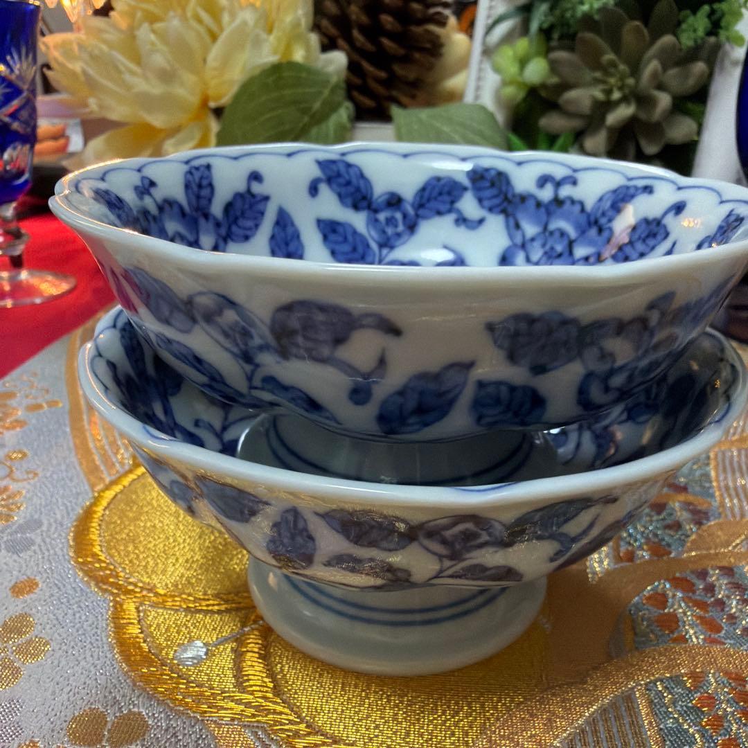 たち吉木の葉型小皿　三崎窯三種　白磁　青磁No.5-15