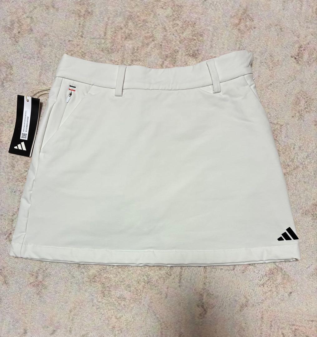 新品★アディダスゴルフ AEROKNIT セットアップ Mサイズ 白黒 撥水