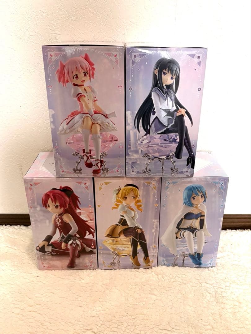 全5種セット　魔法少女まどか☆マギカ フィギュア