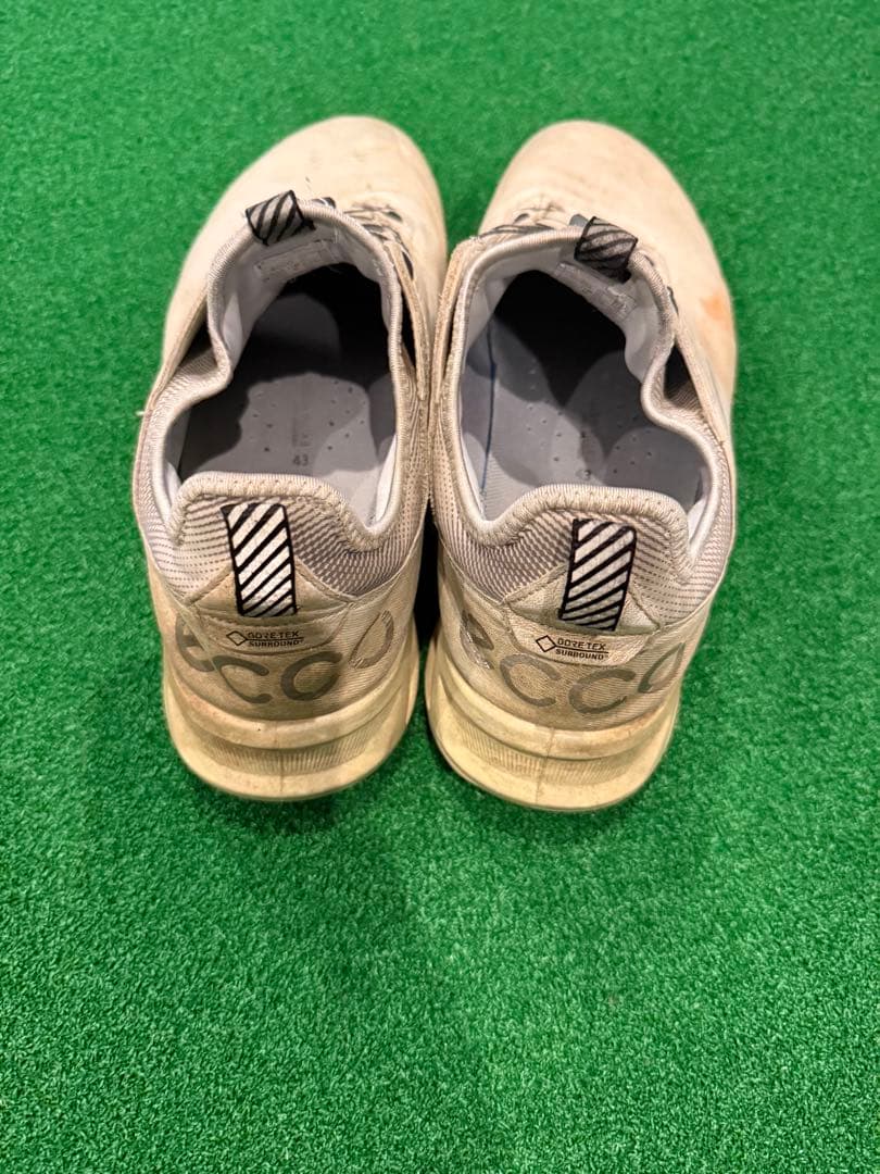 値下げ！ECCO ゴルフシューズ GORE-TEX ホワイト