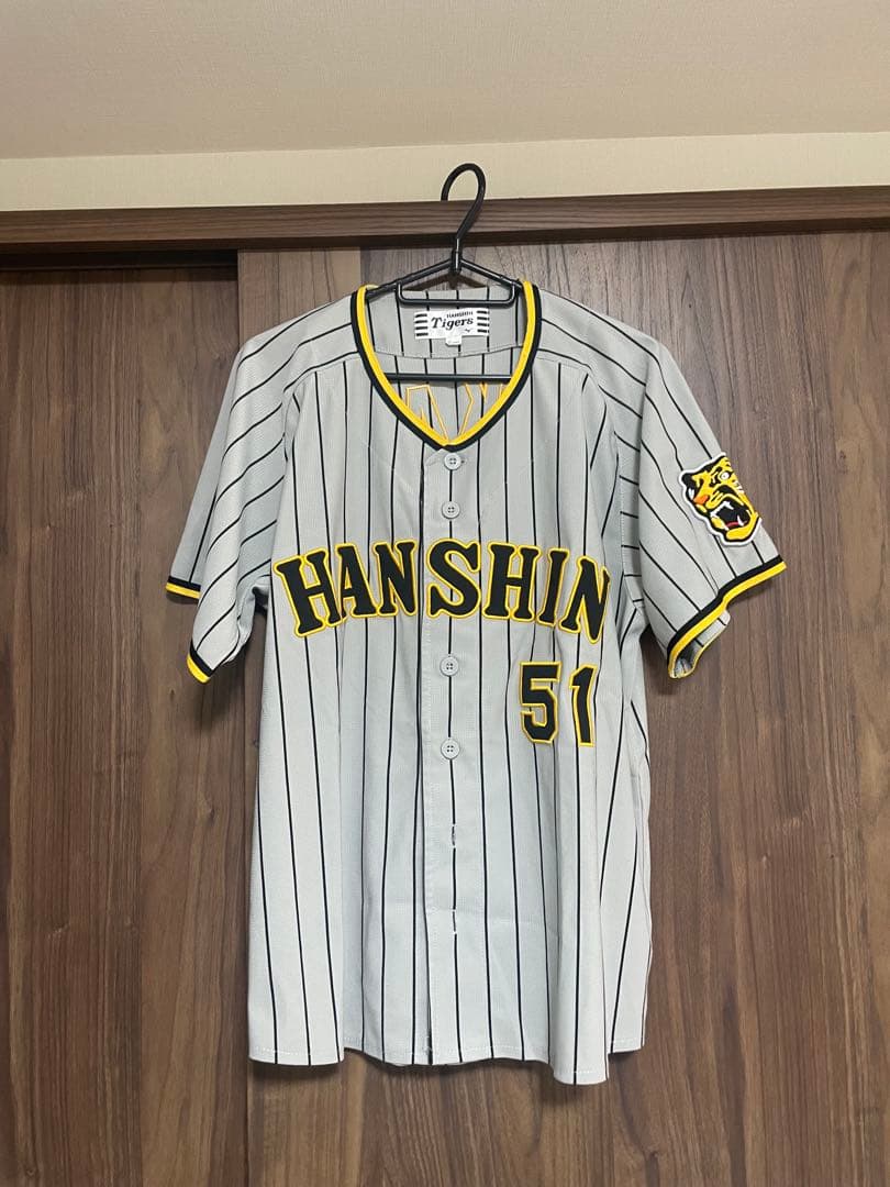 HANSIN Tigers ユニフォーム NAKANO 51 S