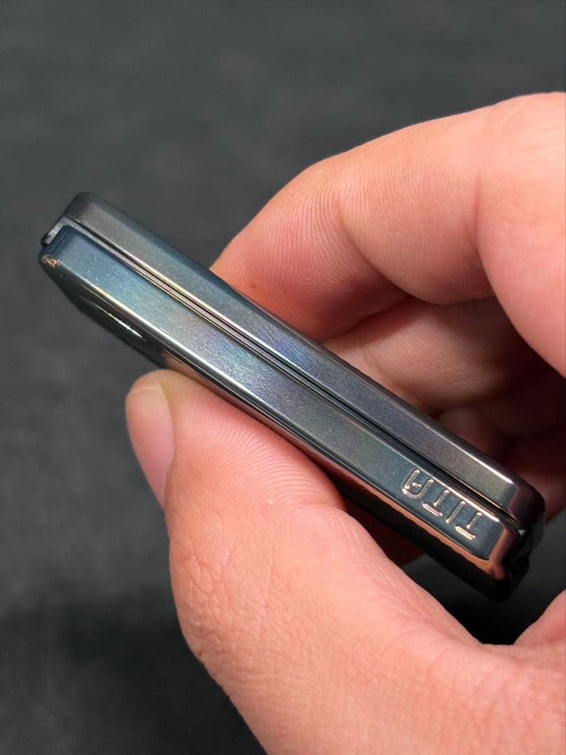 「正規品」PEL TITA ジルコニウム製　フィジェットトイ　EDC