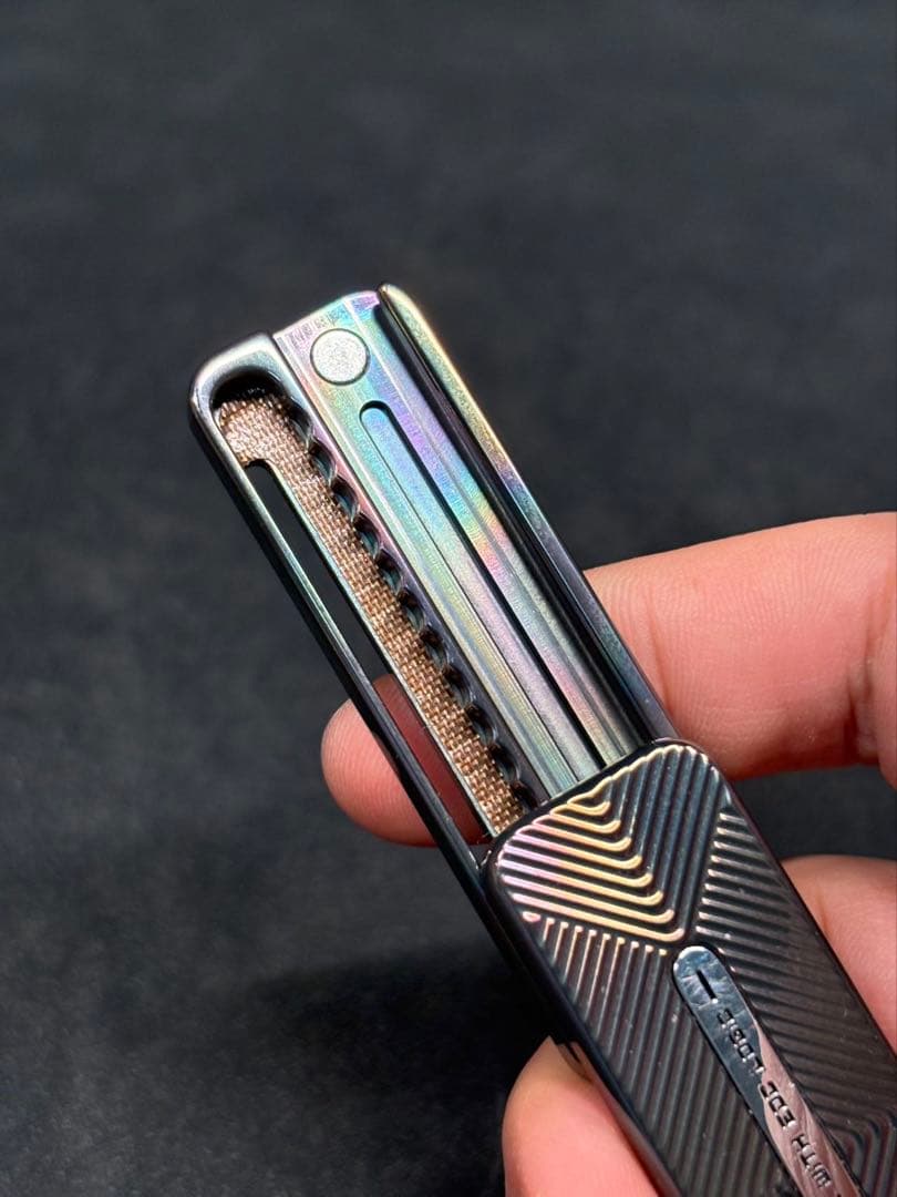 「正規品」PEL TITA ジルコニウム製　フィジェットトイ　EDC