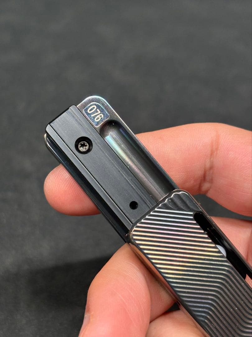 「正規品」PEL TITA ジルコニウム製　フィジェットトイ　EDC