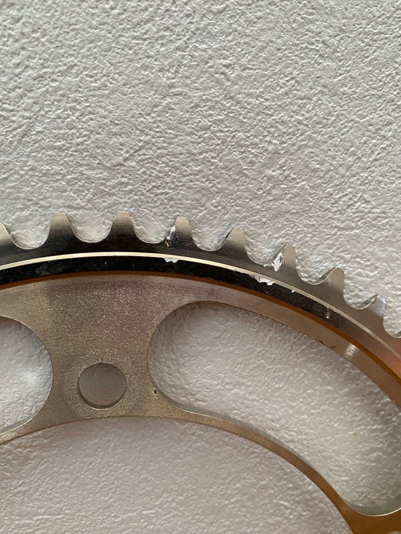 Sugino SUPER MC144 53t シャンパンゴールド