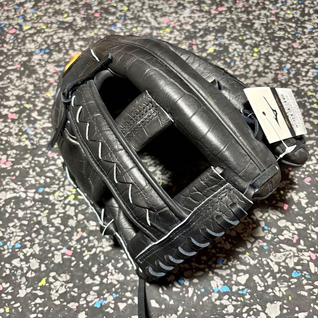 ミズノプロ 松井秀喜モデル ZILLA クロコダイル柄 野球 グローブ 外野手用