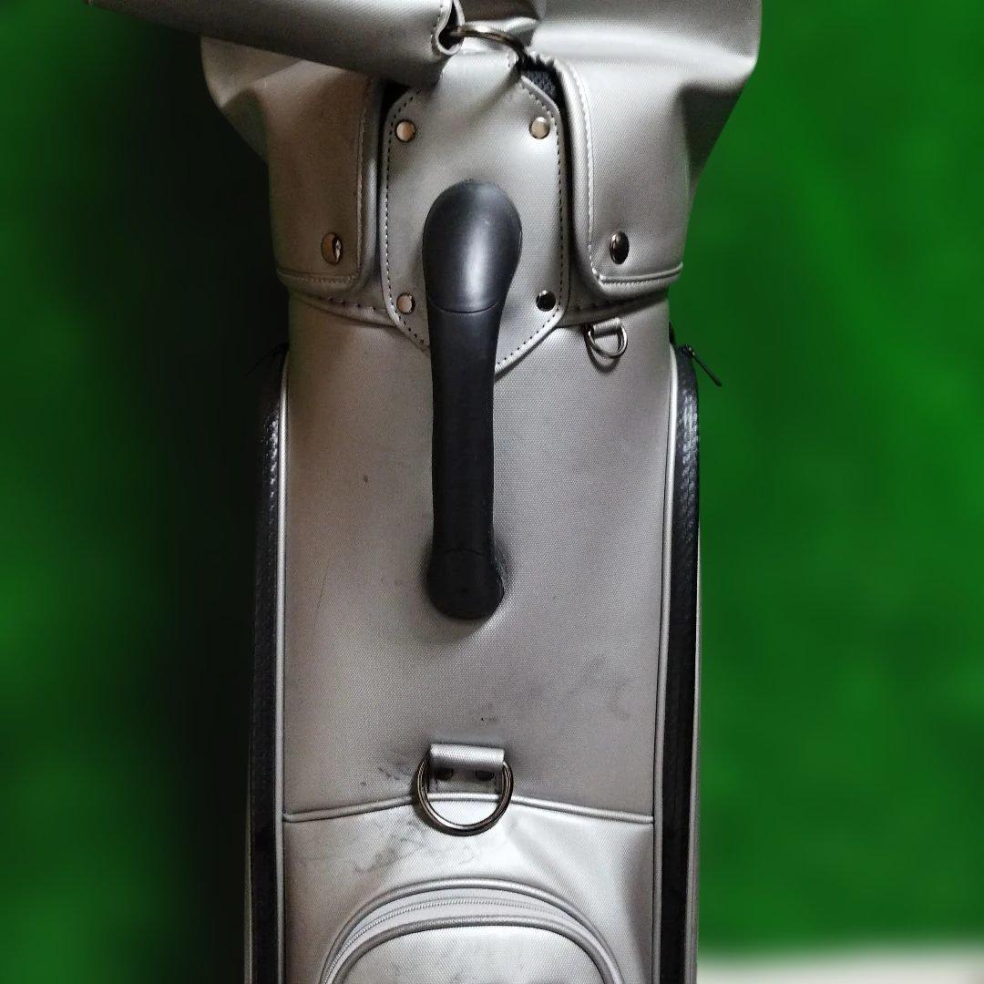 PRGR シルバー キャディバッグ