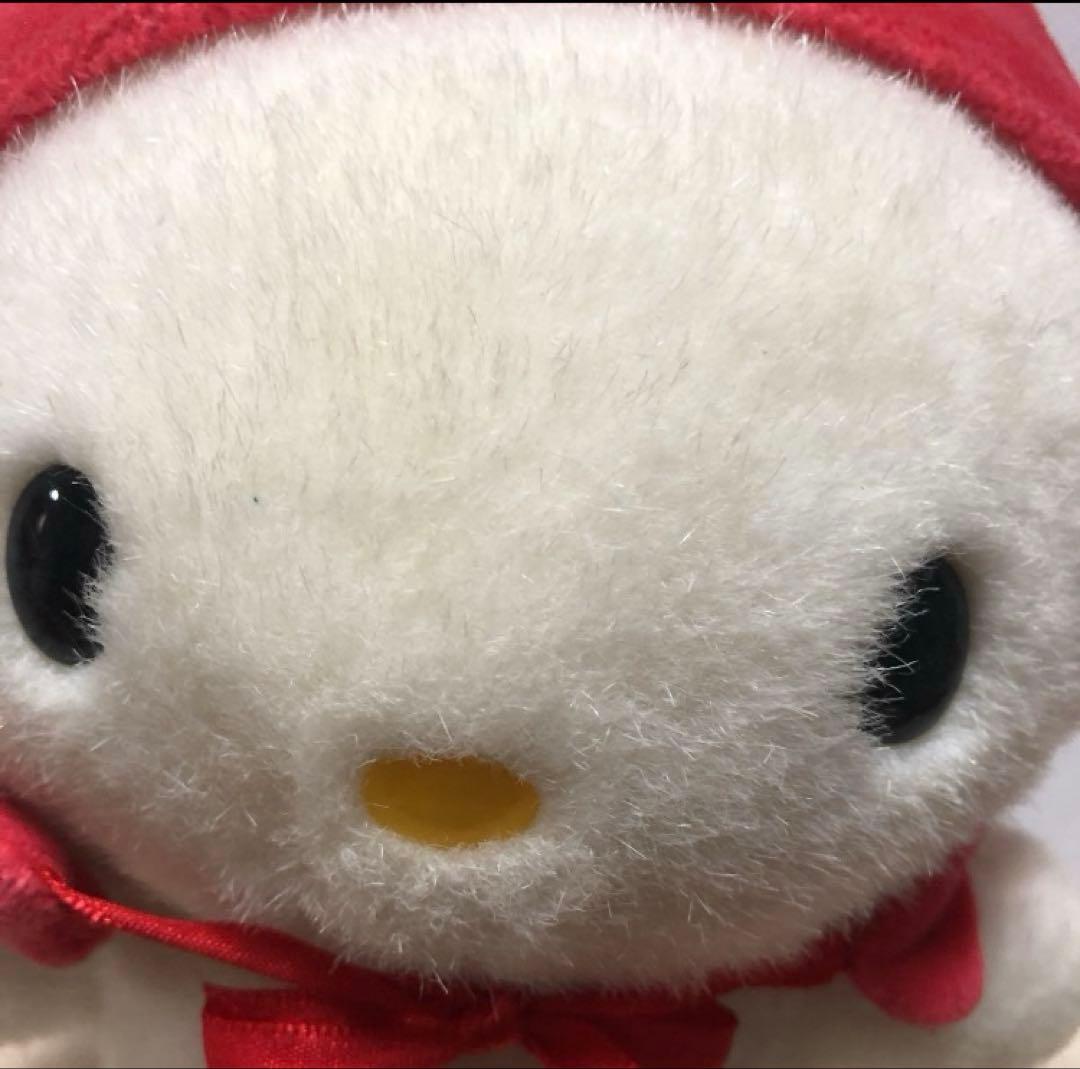 サンリオ　平成レトロ　正規品　マイメロディ　赤ずきん　ぬいぐるみ　中古品　①