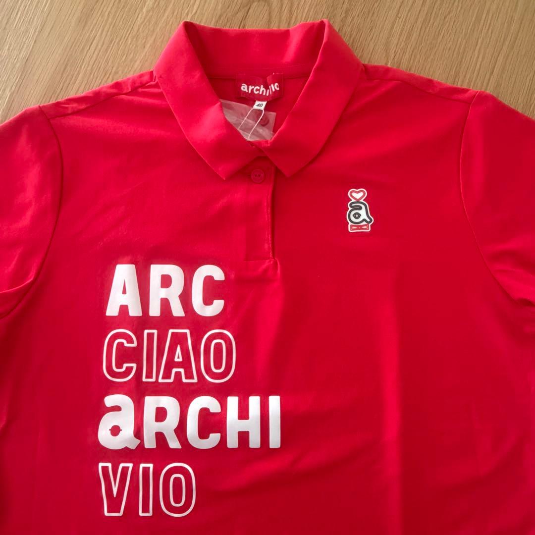 新品　UV速乾ポロシャツ　Ｍ　ARCHIVIO　アルチビオ