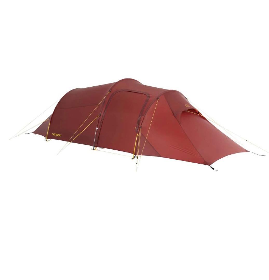 Nordisk Oppland 2 LW ボルドー 2人用 テント ノルディスク