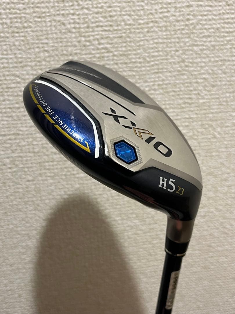 大人気★ゼクシオ 12 ユーティリティ H5 23° フレックスSR ネイビー