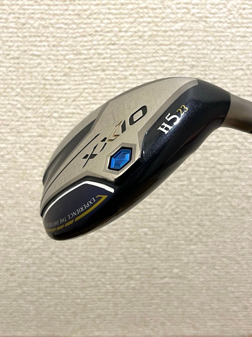大人気★ゼクシオ 12 ユーティリティ H5 23° フレックスSR ネイビー