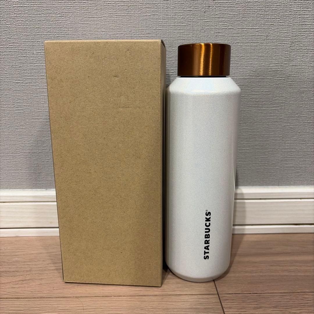新品　スターバックスSTARBUCKS ステンレスボトル　パールホワイト