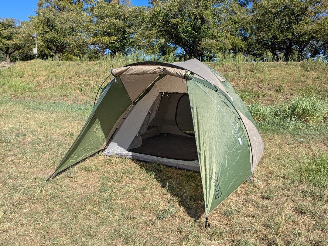 DOD　ザ・ワンタッチテントL　おまけキャノピーポール付き　T5-674-KH