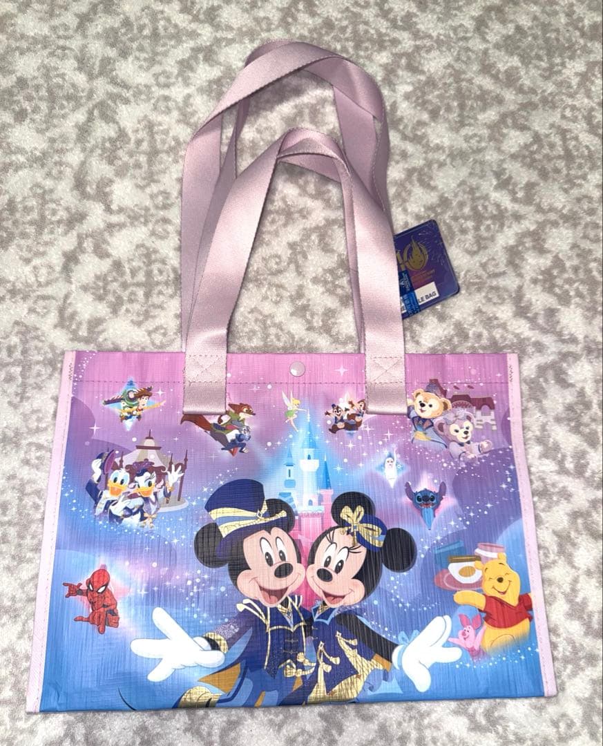 【即日発送】上海ディズニー 10周年 限定品 ショッピングバッグS リーナベル