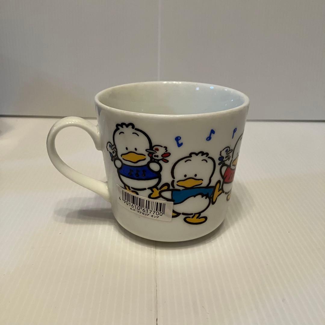 E-2 【希少・当時物】サンリオ あひるのペックル マグカップ（箱付き・美品）