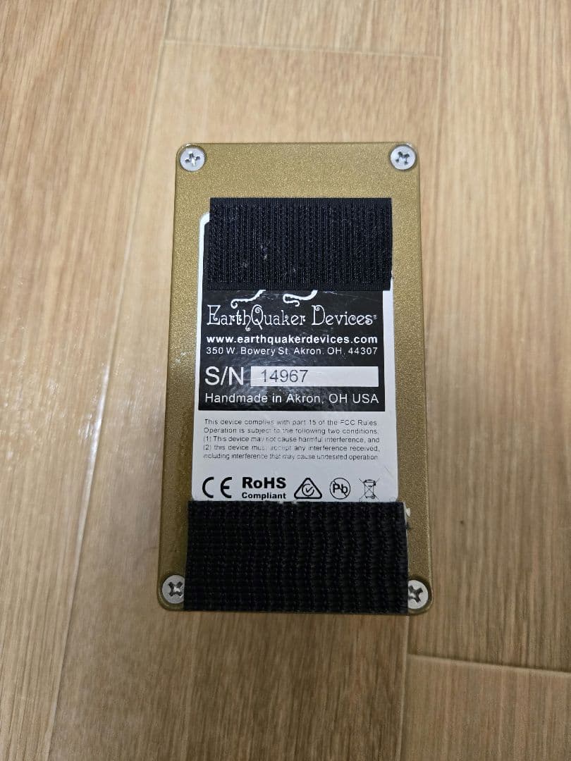 EarthQuaker Devices hoof ファズエフェクター