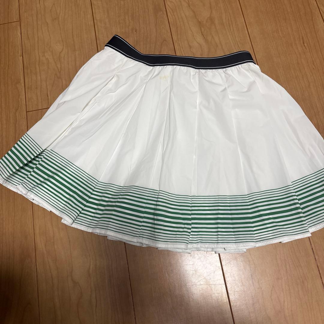 カサブランカ ストライプ プリーツスカート