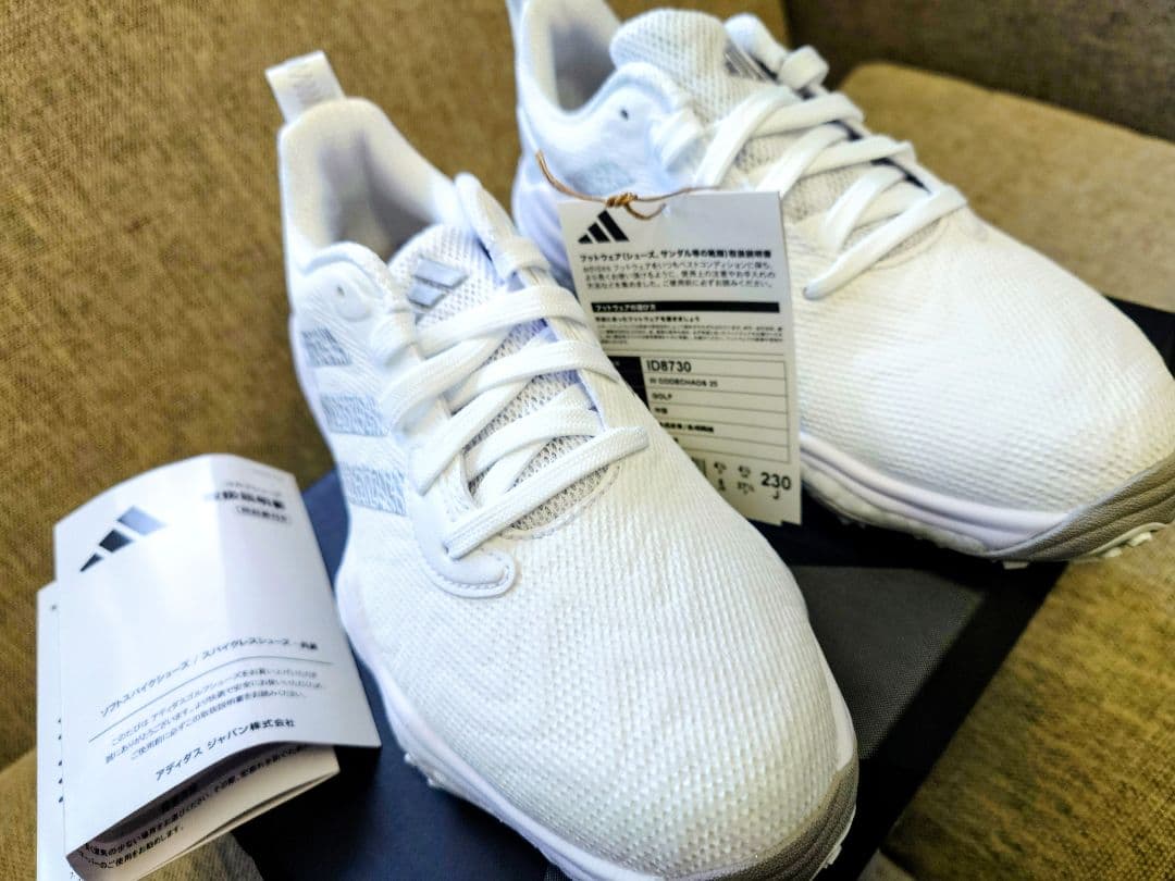 adidas コードカオス25 レディース ホワイト 23cm