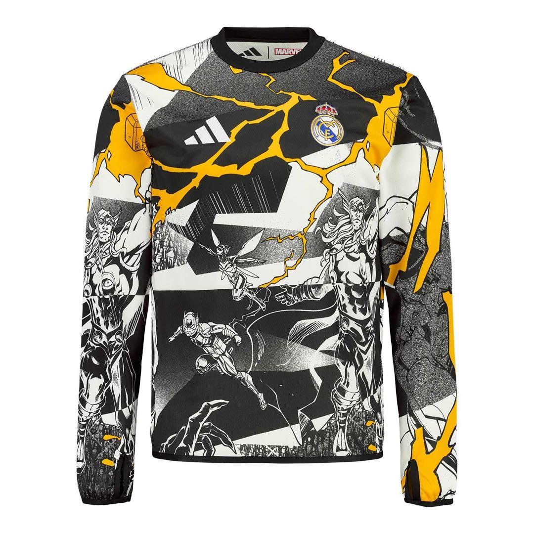 adidas × Marvel ウォームアップスウェットシャツ 25/26