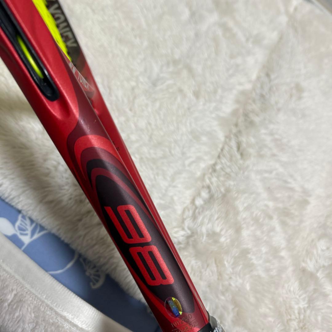 VCORE テニスラケット レッド　ポリツアープロ