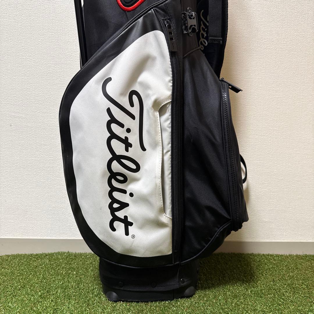 美品 Titleist prayers4 キャディバッグ スタンド式 8.5型