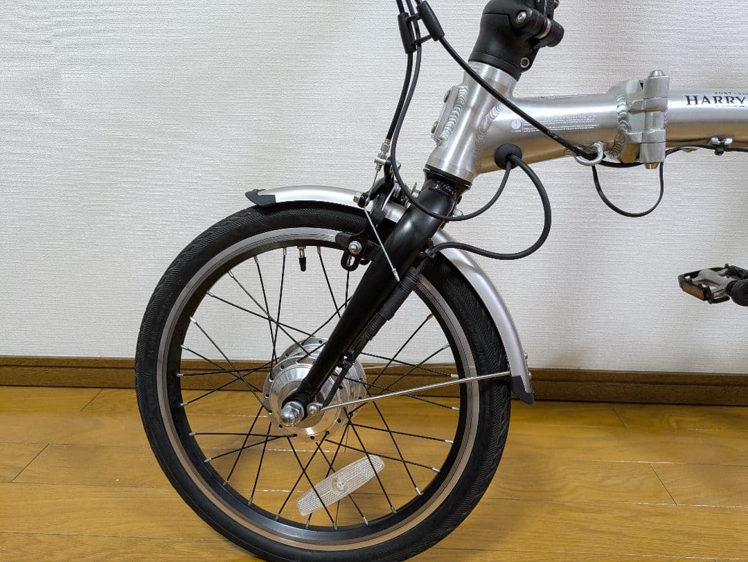HARRY QUINN ハリークイン 折り畳み電動アシスト自転車 スターシルバー