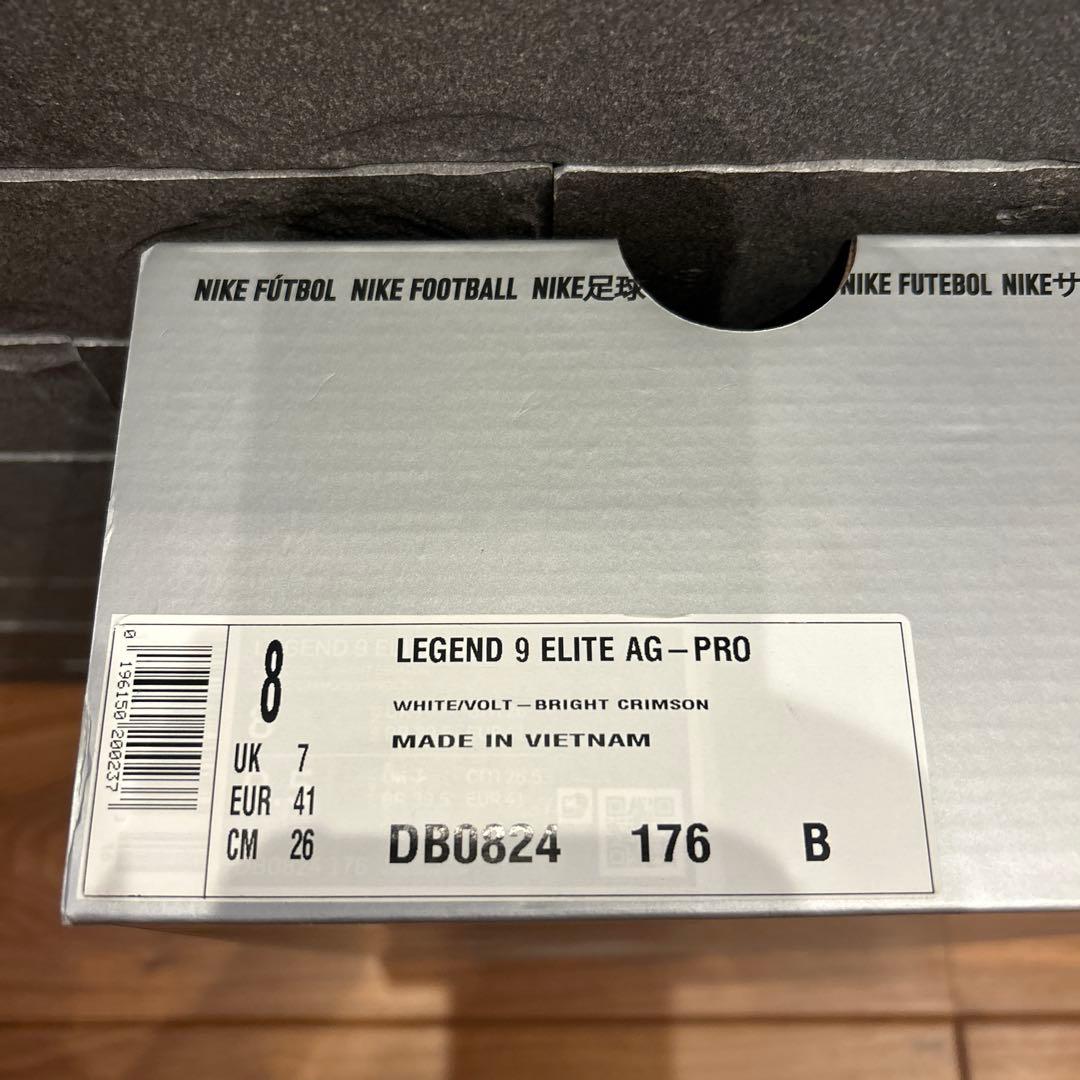 【希少・最終レザーモデル】NIKE ティエンポ レジェンド9 エリート AG