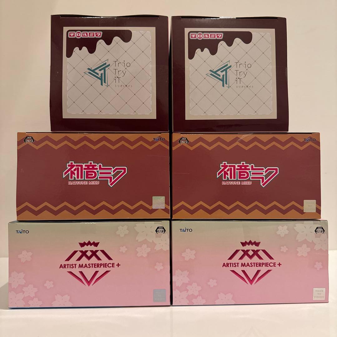 〜桜・初音ミク〜フィギュア 人気シリーズまとめ売り！ ×6点