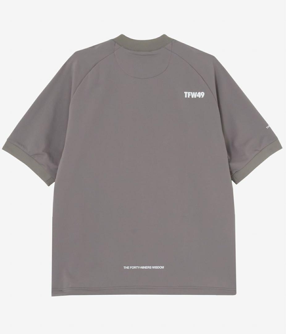 メンズウェア TFW49 HALF ZIP SWEAT S/S CREW