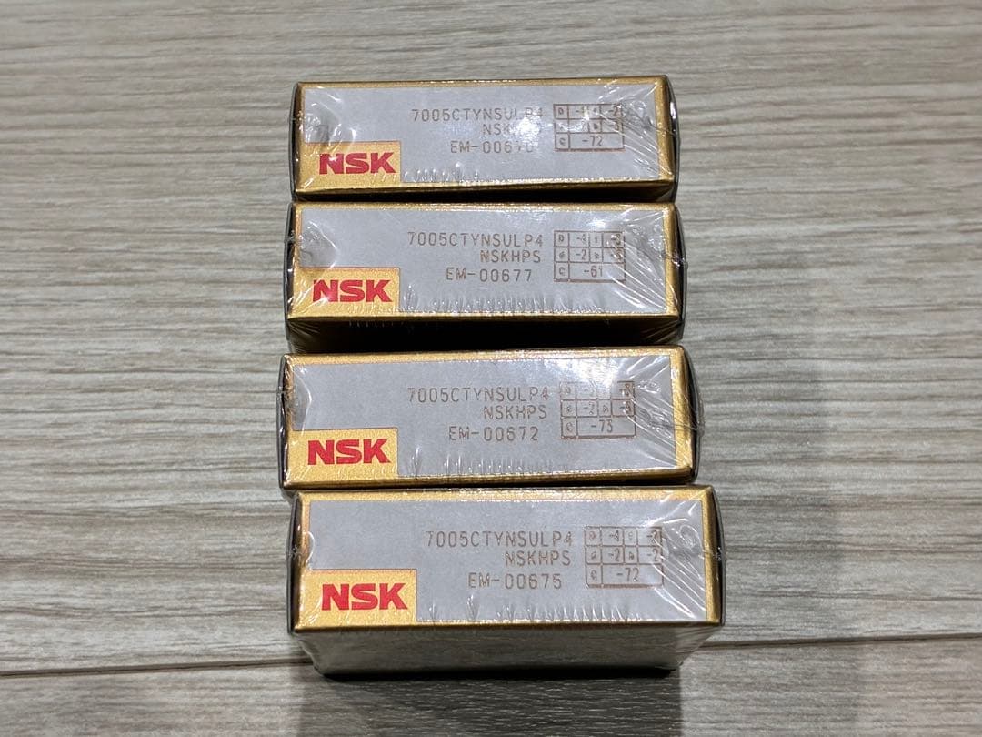NSK 単列・複列アンギュラ玉軸受
