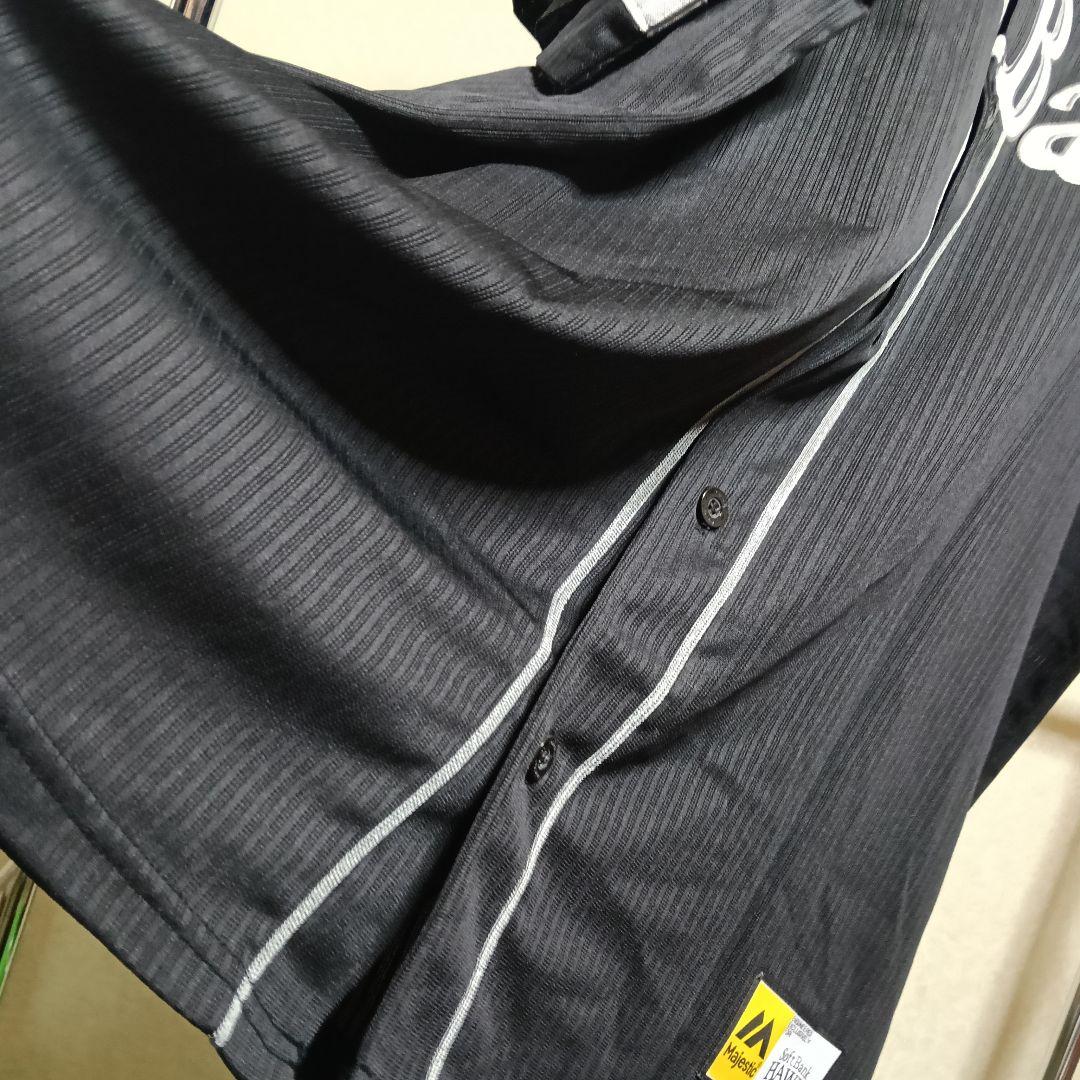 マジェスティック製 ソフトバンク ビジターハイクオリティユニフォーム XL