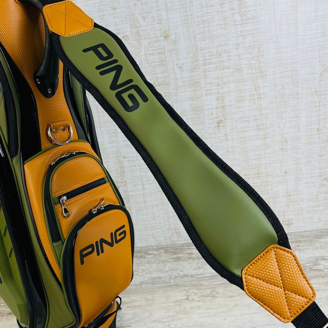PINGピン AUTHENTIC オーセンティックカート　キャディバッグ9型