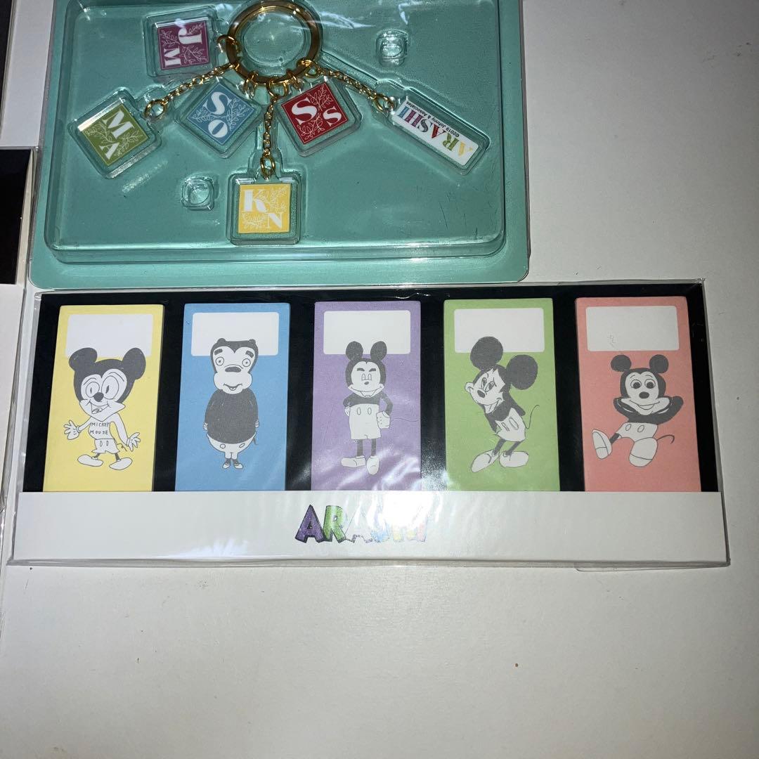嵐　アクリルチェーン　付箋　ポーチ　まとめ売り　新品