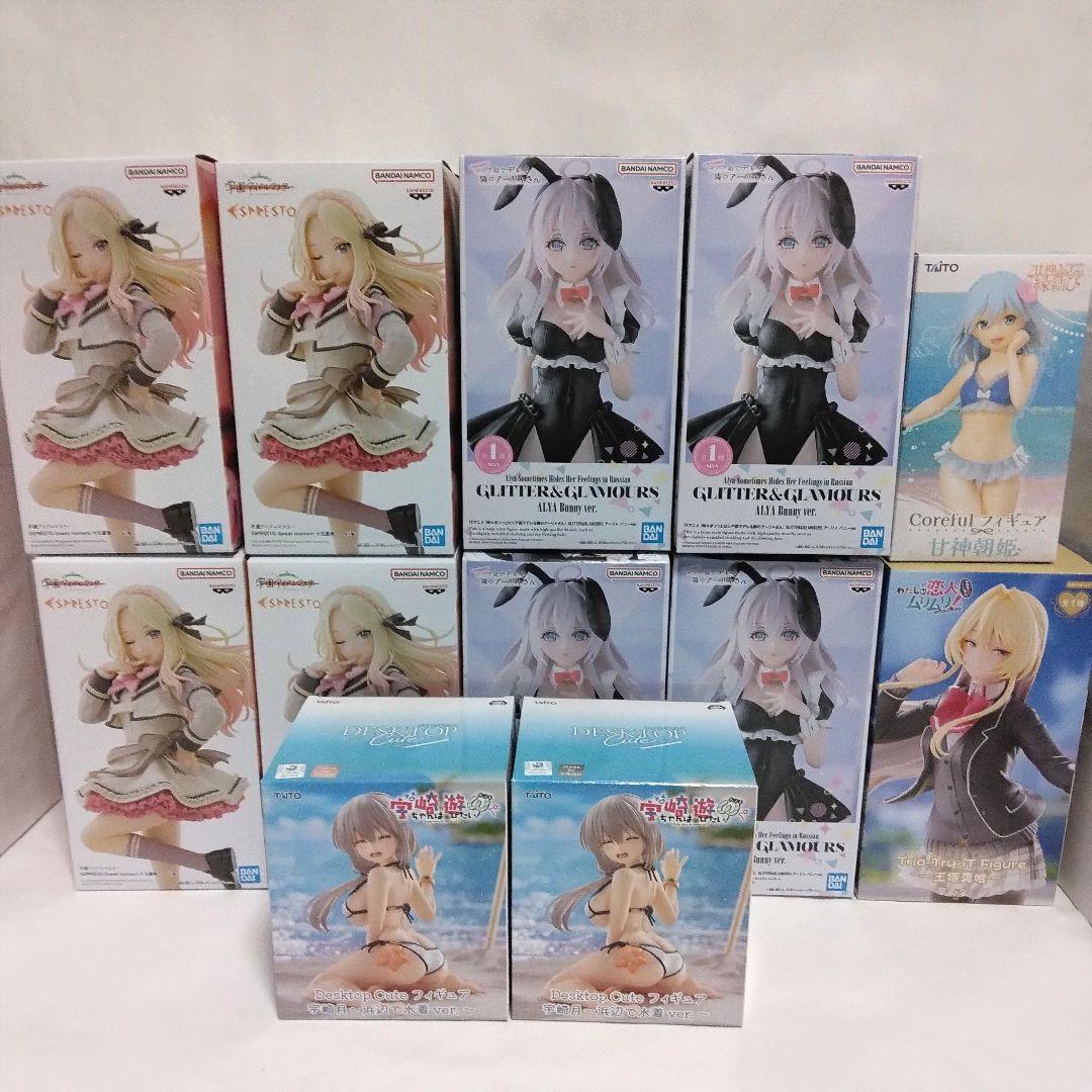 美少女 フィギュア まとめ売り 宇崎月 アーリャ 十王星南 甘神朝姫 王塚真唯