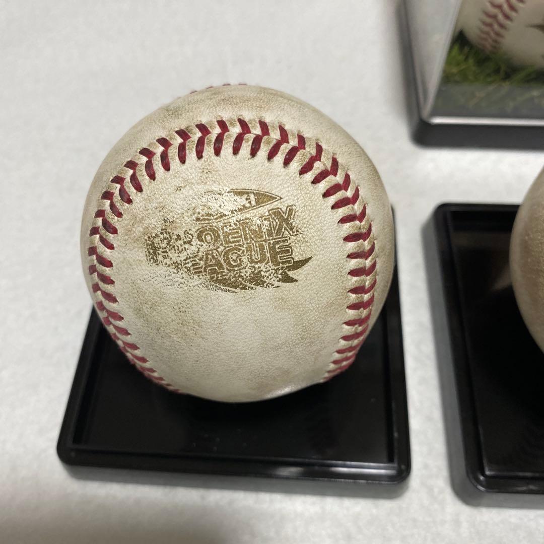 NPB 宮崎 フェニックスリーグ 決勝戦　公式ボール　試合実使用　4球セット